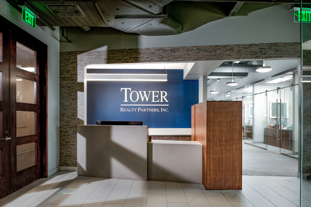 Tower Realty Partners, Inc. office lobby.